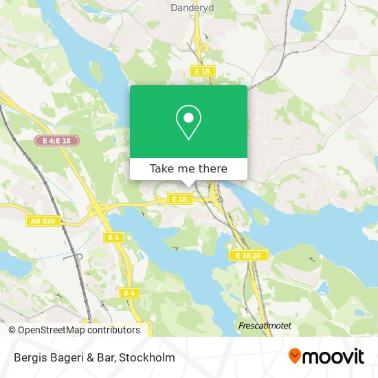 Bergis Bageri & Bar map
