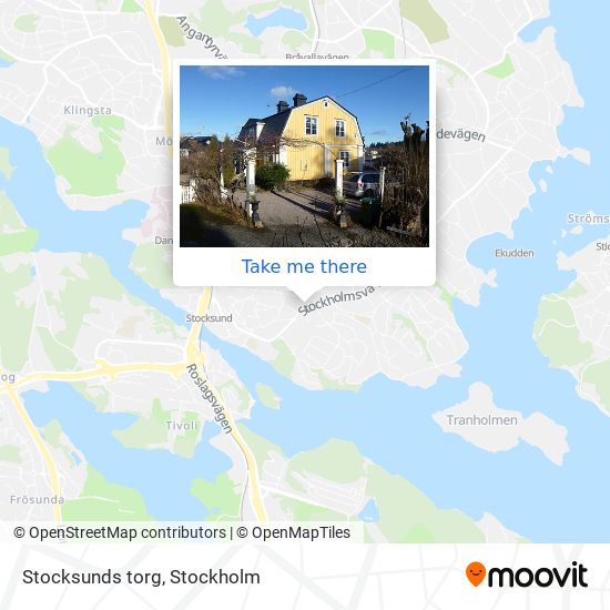 Stocksunds torg map