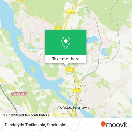 Danderyds Trafikskola map