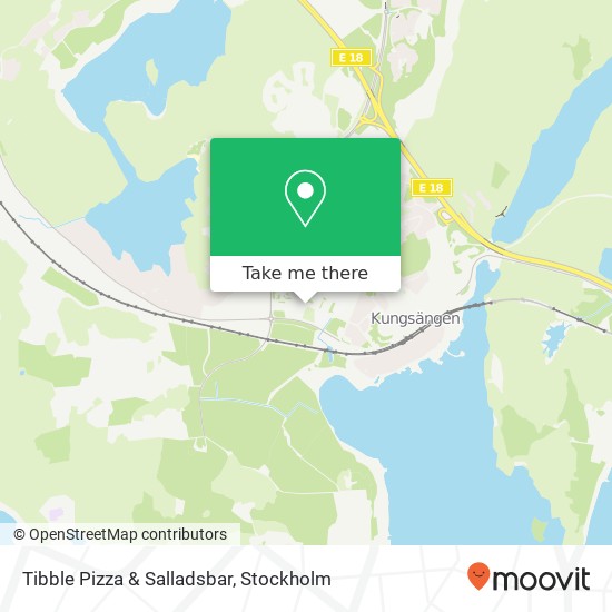 Tibble Pizza & Salladsbar map