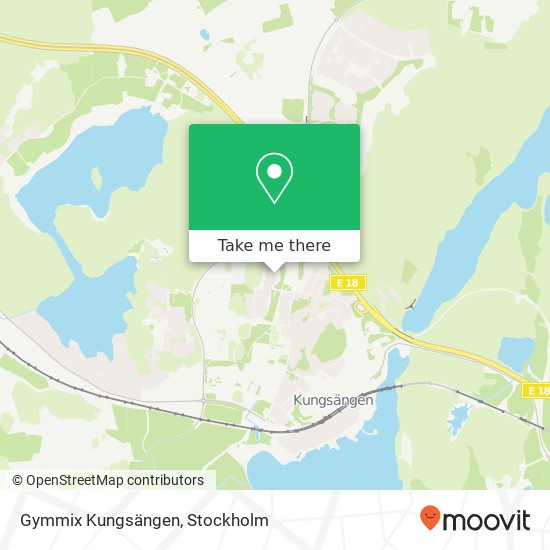 Gymmix Kungsängen map