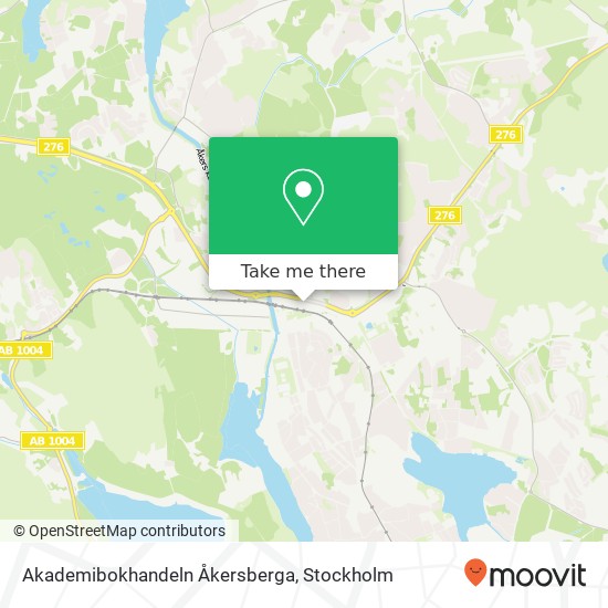 Akademibokhandeln Åkersberga map