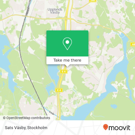 Sats Väsby map