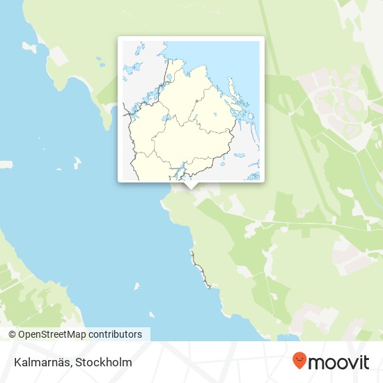 Kalmarnäs map