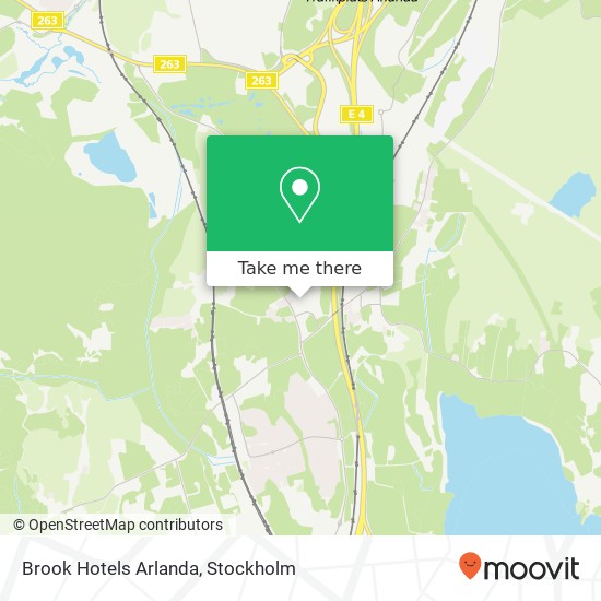 Brook Hotels Arlanda karta