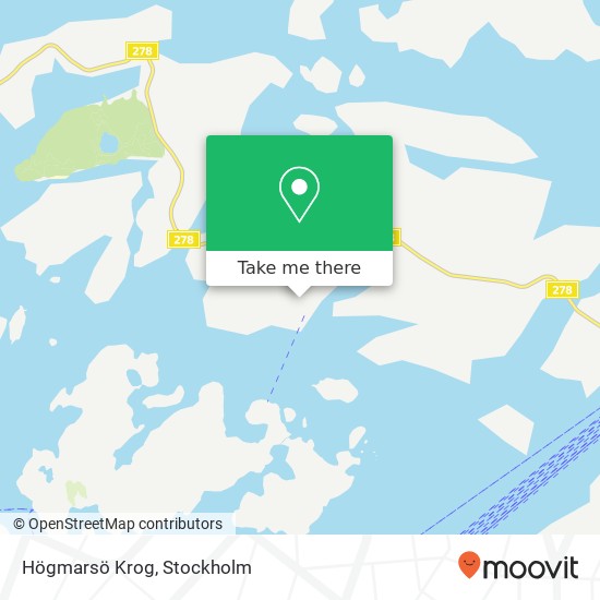 Högmarsö Krog map