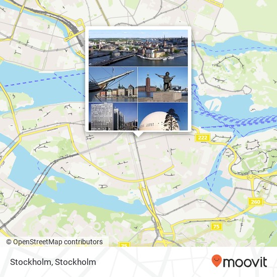 Stockholm map