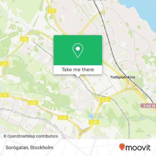 Sorögatan map