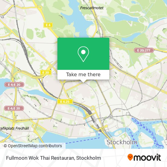 Fullmoon Wok Thai Restauran map