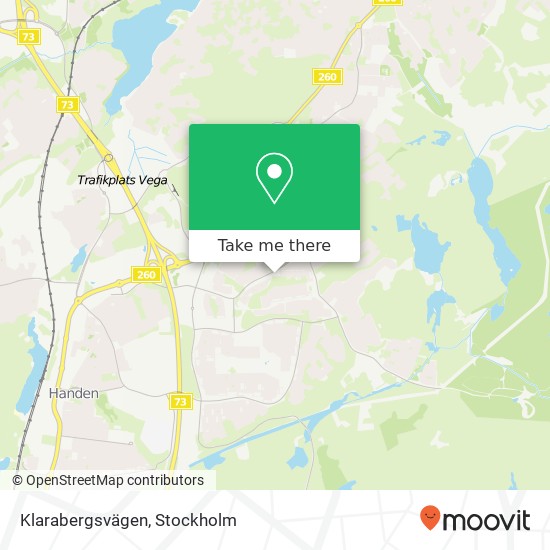 Klarabergsvägen map