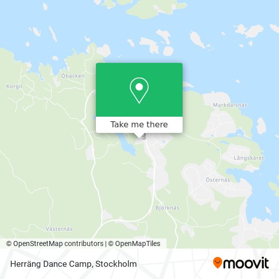 Herräng Dance Camp map