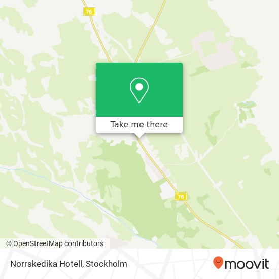 Norrskedika Hotell map