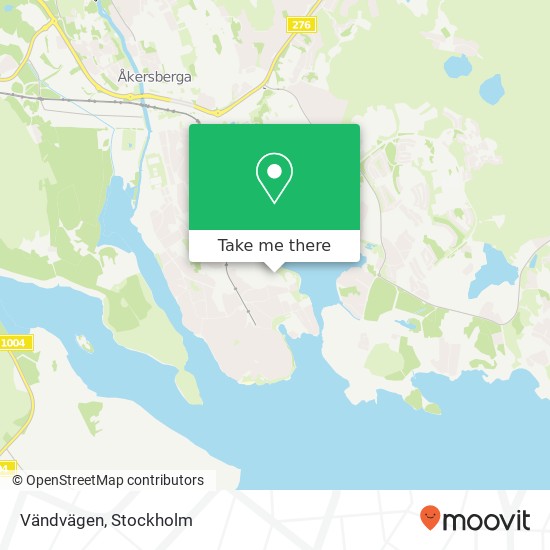 Vändvägen map