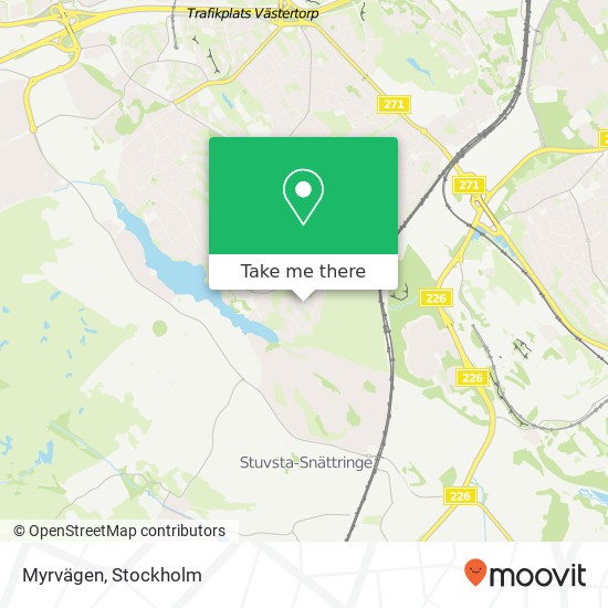 Myrvägen map