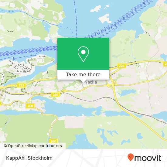 KappAhl map