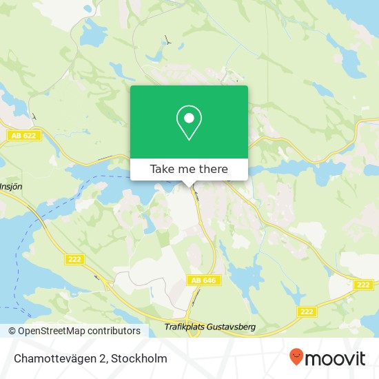 Chamottevägen 2 map