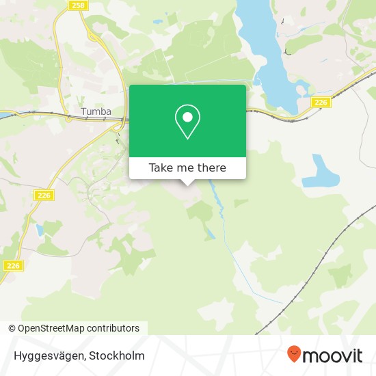 Hyggesvägen map