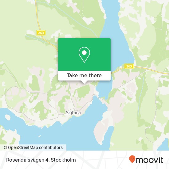 Rosendalsvägen 4 map