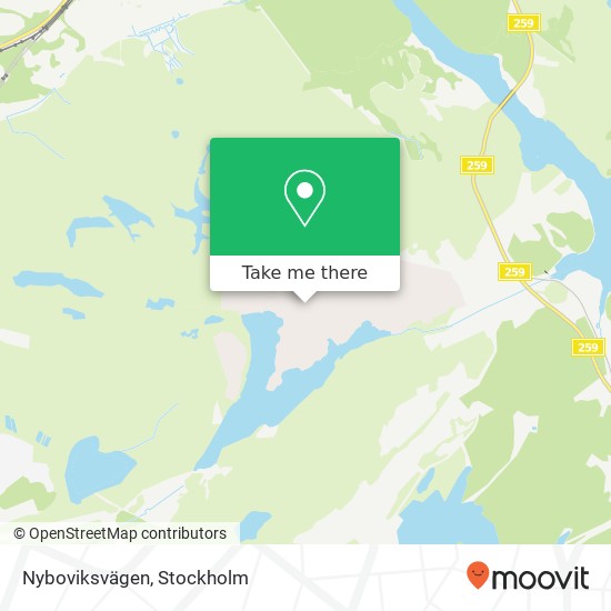 Nyboviksvägen map