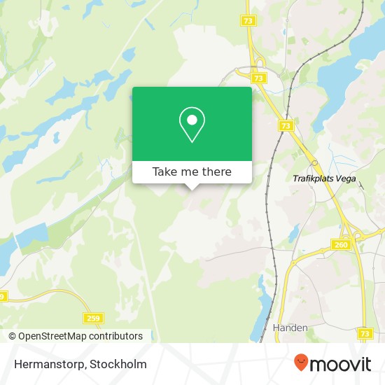 Hermanstorp map