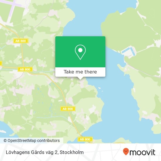 Lövhagens Gårds väg 2 map