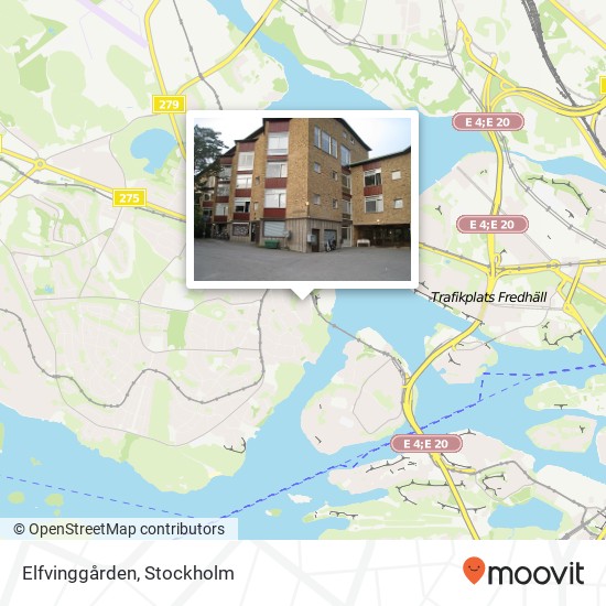 Elfvinggården map