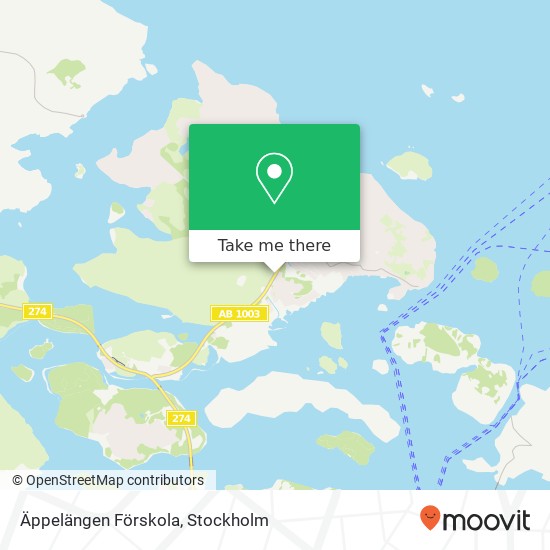 Äppelängen Förskola map