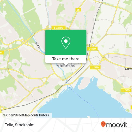 Telia map