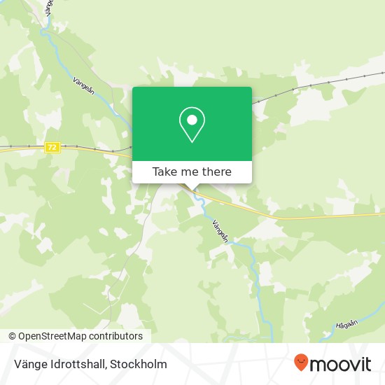 Vänge Idrottshall map