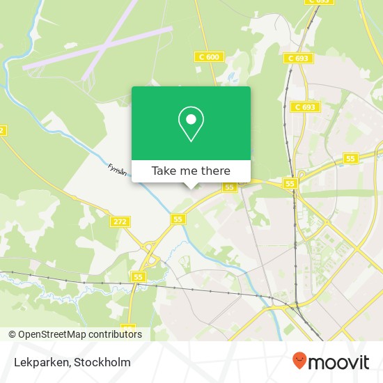 Lekparken map