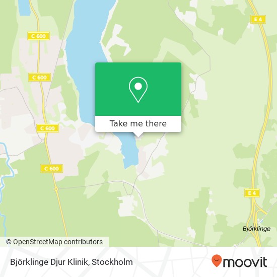 Björklinge Djur Klinik map