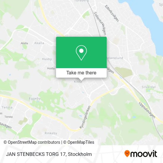 JAN STENBECKS TORG 17 map