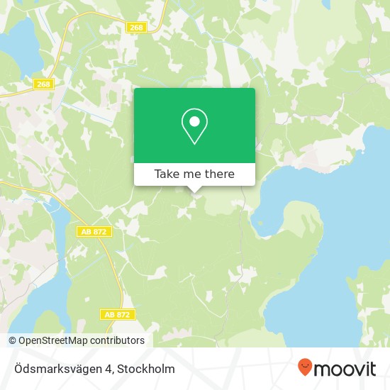 Ödsmarksvägen 4 map