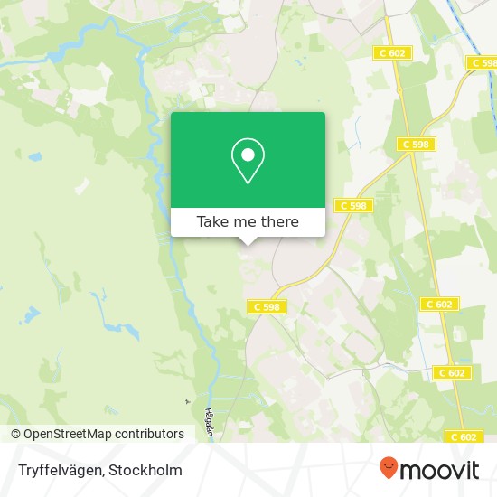 Tryffelvägen map