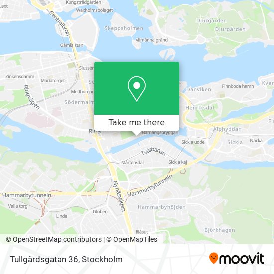 Tullgårdsgatan 36 map