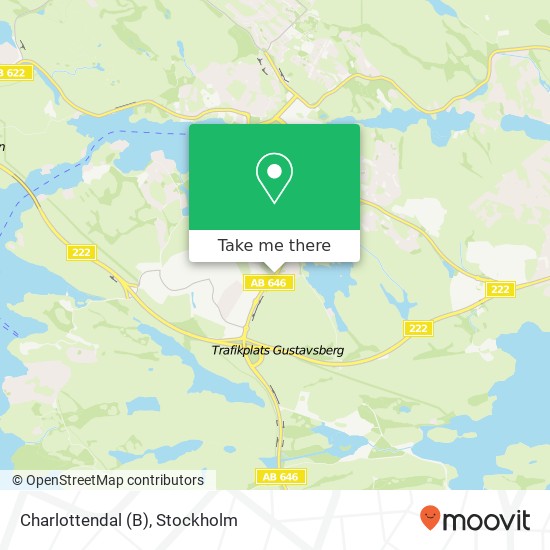 Charlottendal (B) map