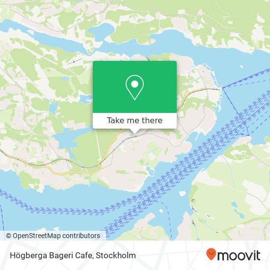 Högberga Bageri Cafe map
