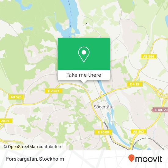 Forskargatan map