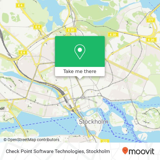 Check Point Software Technologies map