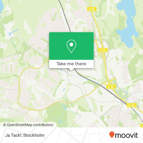 Ja Tack! map