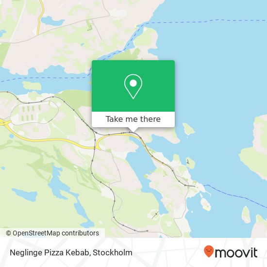 Neglinge Pizza Kebab map