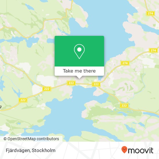 Fjärdvägen map