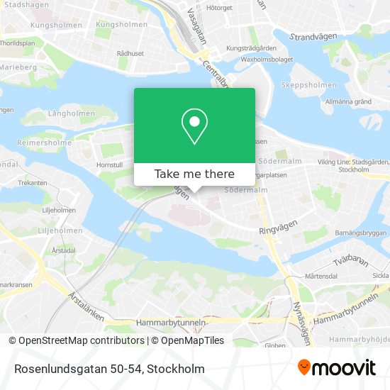 Rosenlundsgatan 50-54 map