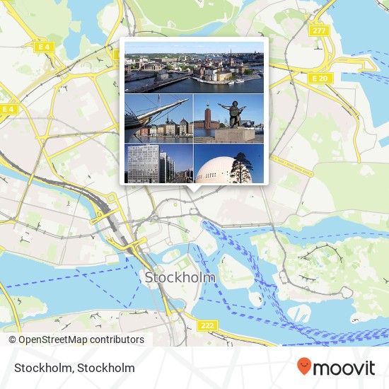 Stockholm map