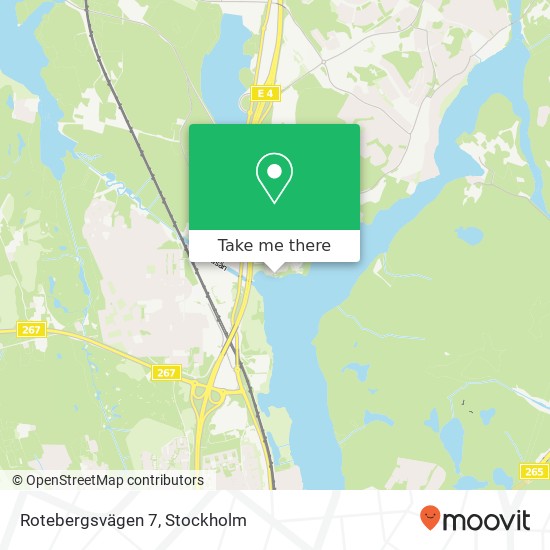 Rotebergsvägen 7 map