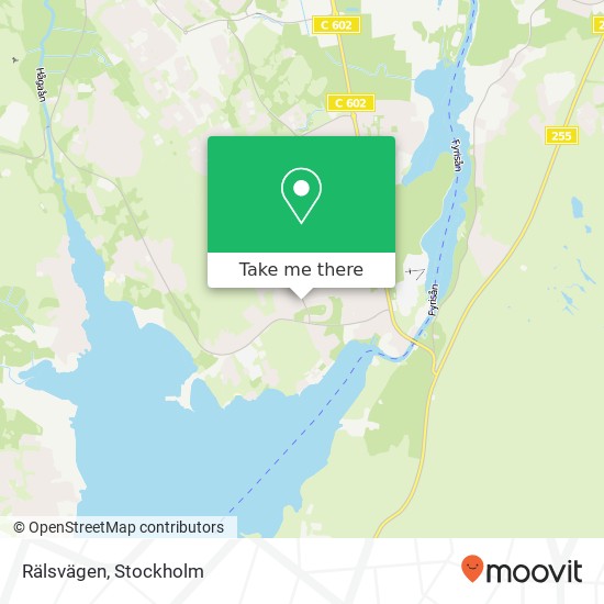 Rälsvägen map