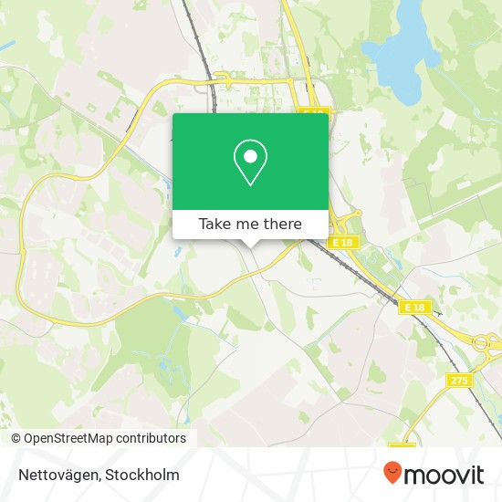 Nettovägen map