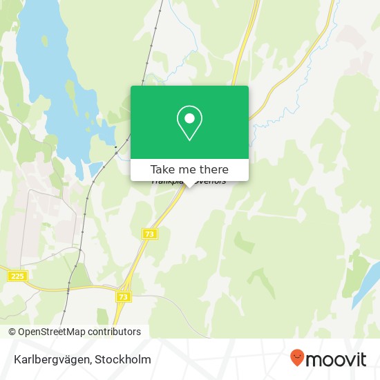 Karlbergvägen map