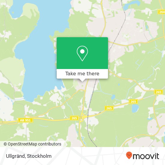 Ullgränd map