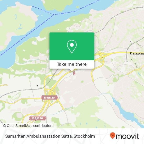 Samariten Ambulansstation Sätta map